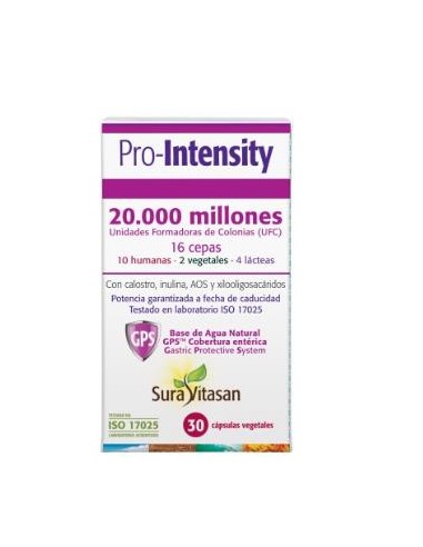 Pro-Intensity 30Cap. (Refrigeracion) de Sura Vitasan