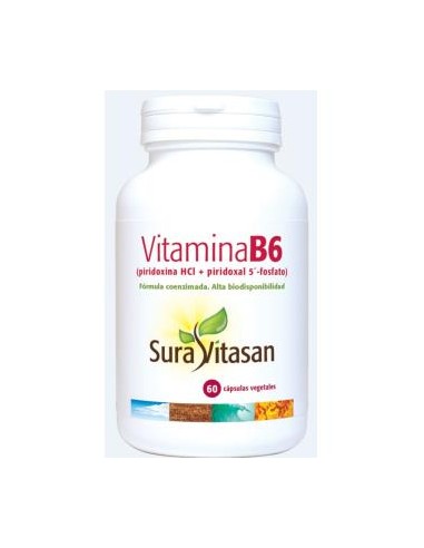 Vitamina B6 60Cap. de Sura Vitasan
