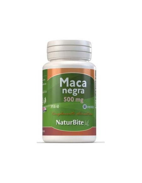 Maca Negra 500Mg. 60Comp. de Naturbite