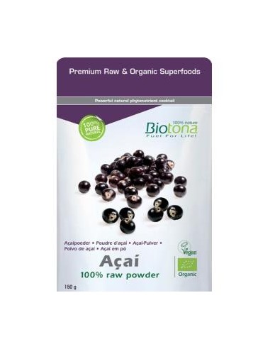 Acai Raw Power 150Gr. de Biotona