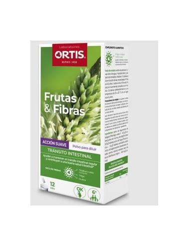 Frutas Y Fibras Delicado Embarazo Polvo 12Sbrs. de Ortis