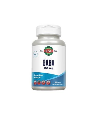 Gaba 750Mg. 90Comp. Kal de Solaray