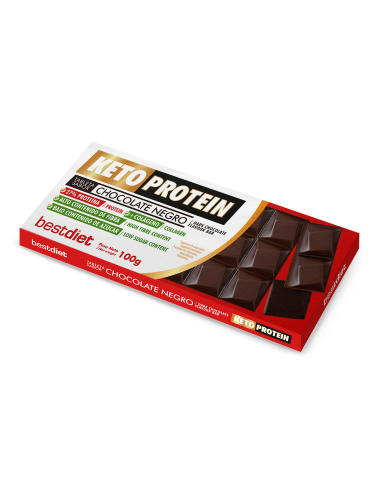 Chocolate Negro Protein 100g | Energía Keto y Sabor Intenso