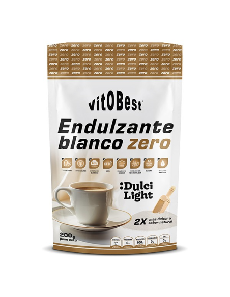 Endulzante Blanco Zero Vit.O.Best 200g  Sabor sin calorías
