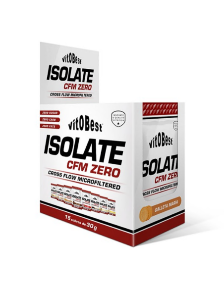 Isolate Cfm Zero 15 Sobres 30g Galleta María Vit.O.Best