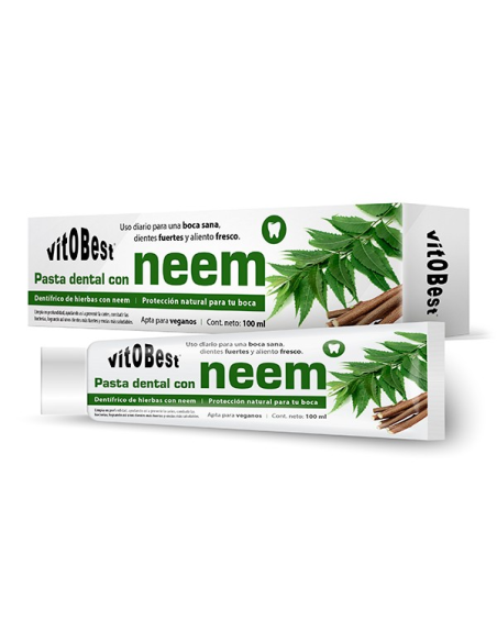 Pasta Dental con Neem Vit.O.Best 60U x 15 ml - Cuidado Natural