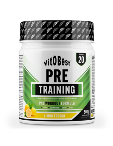 Pre Training 500 g Limón Vit.O.Best  Energía y Vitalidad