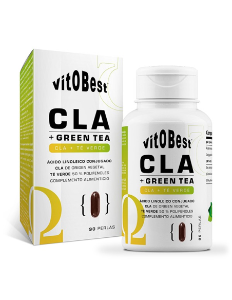 Cla + Green Tea 90 Perlas Vit.O.Best | Energía y Bienestar