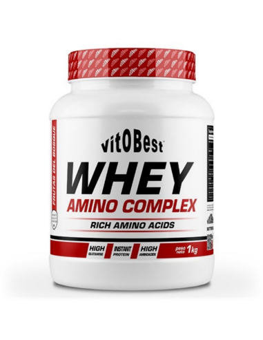 Whey Amino Frutos del Bosque 1 Kg | Proteína Vit.O.Best