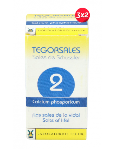 Tegorsal Nº 2  (20 G) Comprimidos de Tegor