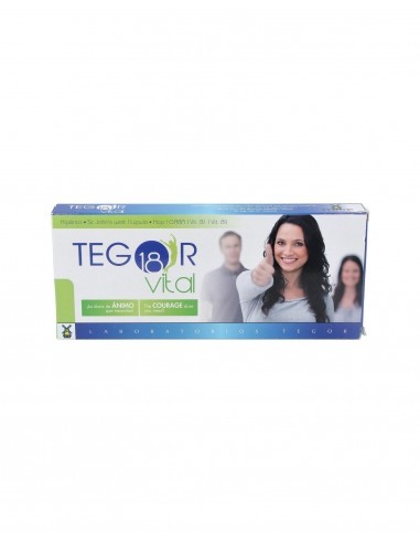Tegor 18 Vital 10 Viales De 10 Ml. de Tegor