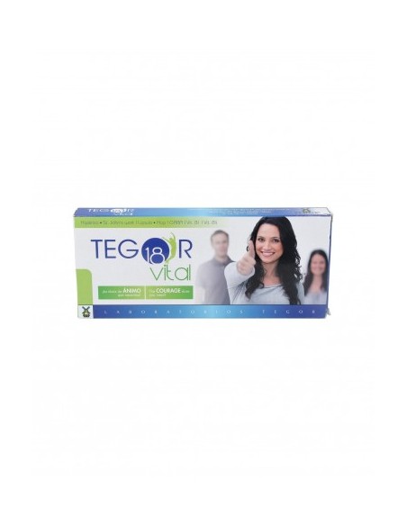 Tegor 18 Vital 10 Viales De 10 Ml. de Tegor