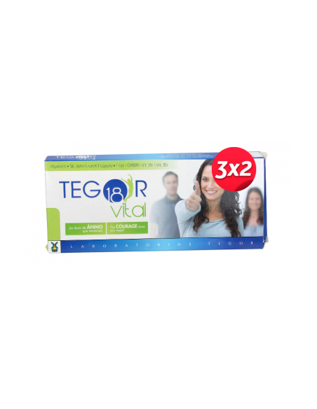 Tegor 18 Vital 10 Viales De 10 Ml. de Tegor