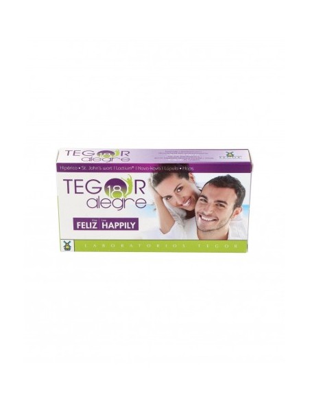 Tegor 18 Alegre 40 Capsulas de Tegor