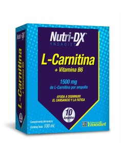 L-Carnitina 10 Amp de Ynsadiet