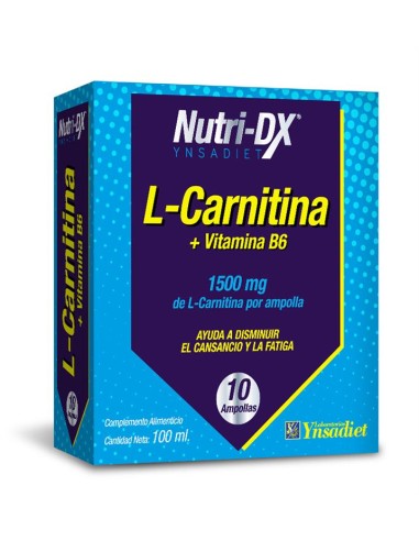 L-Carnitina 10 Amp de Ynsadiet