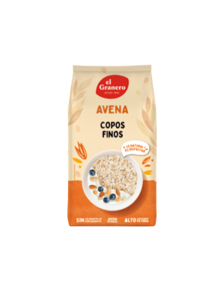 Copos Suaves De Avena Integral, 1 Kg de El Granero Integral