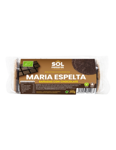 Marías Espelta Bañadas Con Chocolate Bio 245 g  de Solnatural