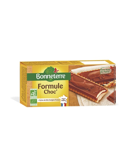 Galletas Formule Choco Bio, 125 G de Bonneterre