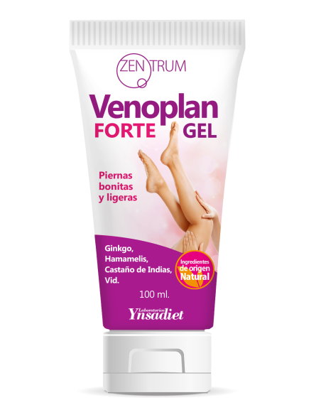Gel Venoplan Forte 100 ml Ynsadiet - Alivio y Cuidado Venoso