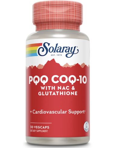 Pqq Coq10 30Cap.Veg. de Solaray
