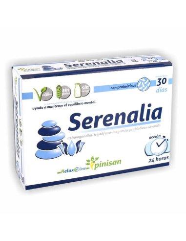 Serenalia 60 cápsulas Pinisan  Bienestar y relajación natural