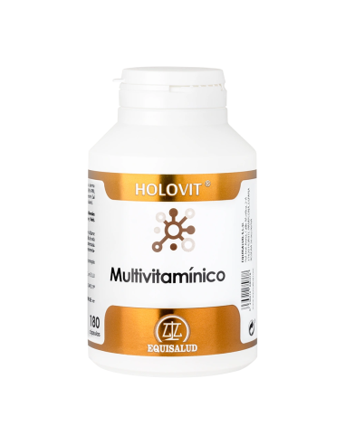 Holovit Multivitamínico 180 Caps Equisalud  Energía y Vitalidad