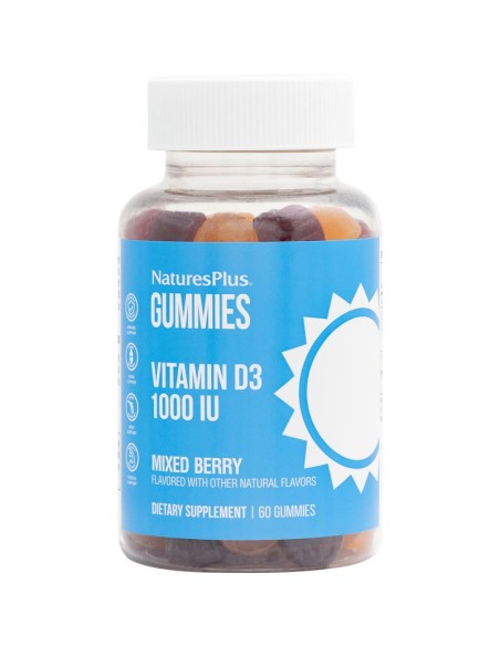 Gummies Vitamina D 60 Gominolas de Natures Plus