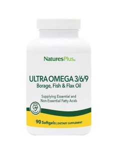 Ultra Omega 3/6/9 90 Perlas de Natures Plus
