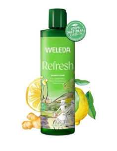 Weleda Gel de Ducha Cremoso Refresh 400 ml – Frescura Natural