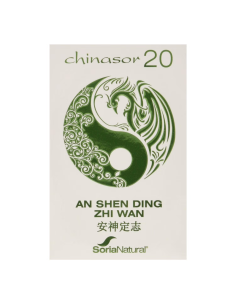 Chinasor 20 An Shen Ding Zhi Wan 30 Comprimidos de Soria Natural