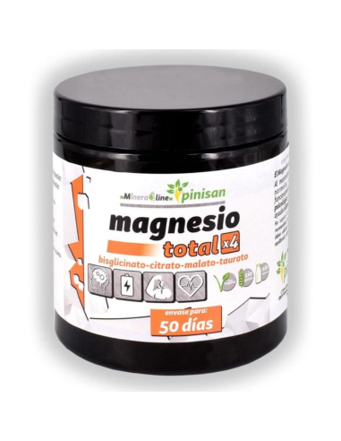 Magnesio Total Polvo x4 Pinisan  Energía y Bienestar Natural