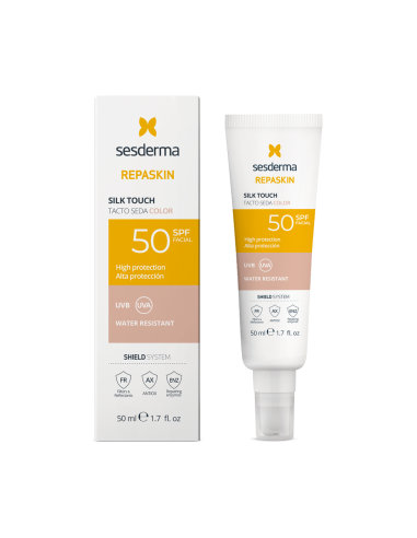 Repaskin Tacto Seda Color Spf50 50Ml New 50 Ml de Sesderma