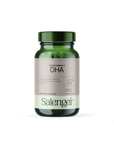 Active Omega 3 DHA 60 Perlas Salengei  Salud y Vitalidad
