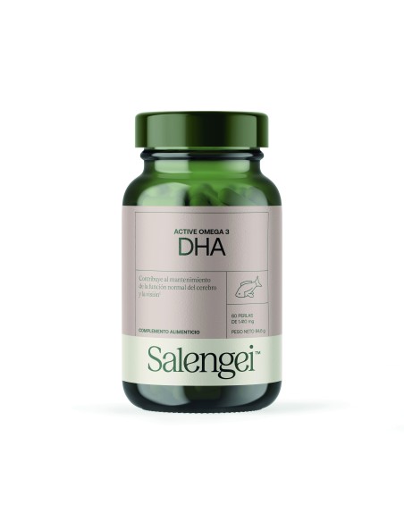 Active Omega 3 DHA 60 Perlas Salengei  Salud y Vitalidad