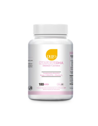 Pack 2 ud Natural DHA Embarazo y Lactancia 180 perlas de Puro Omega