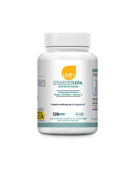 Pack 2 ud Natural EPA Máxima Absorción 120 perlas de Puro Omega