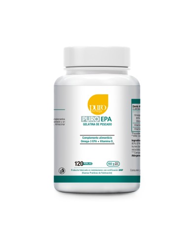 Pacote de 2 unidades PURO EPA 120 pérolas da Puro Omega
