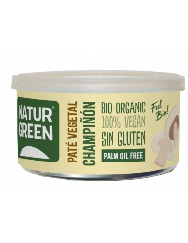 Paté Vegetal de Champiñón Bio