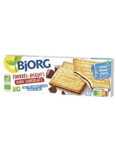 Galletas Rellenas De Chocolate Bio, 150 G de Bjorg 2