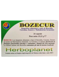 Bozecur 24 cápsulas de Herboplanet 2