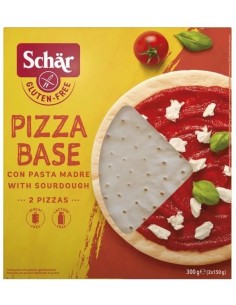 Base Pizza 2X150 Gramos Sg Schar 2