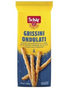 Palitos Grissini Ondulado 150 Gramos Sg Schar 2