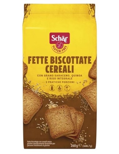 Pan Tostado con Cereales Sin Gluten