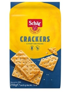 Crackers Salados 210 Gramos Sg Schar 2