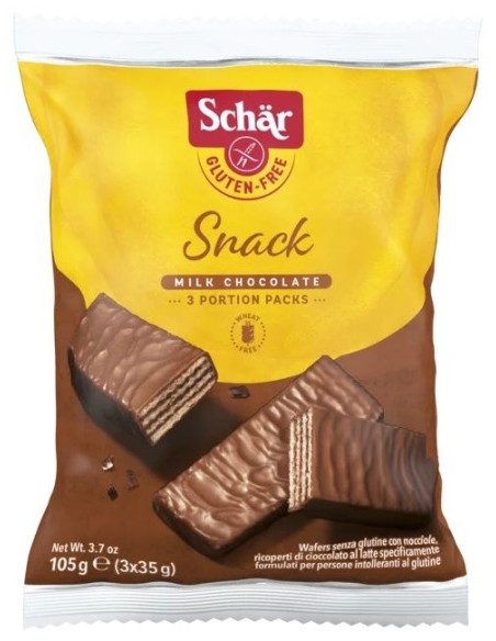 Barritas de Barquillo con Avellanas Sin Gluten