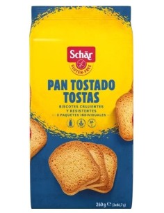 Biscotes Fette Pan Tostado 260 Gramos Sg Schar 2