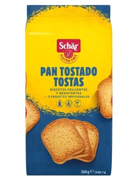 Pan Tostado Sin Gluten