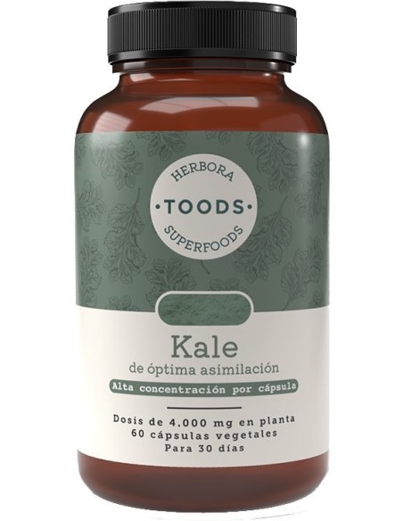 Toods Kale 60 Cap. de Herbora