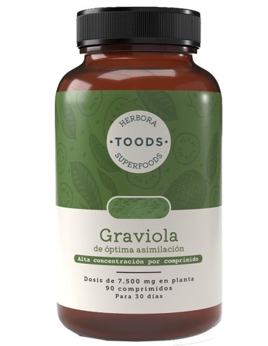 Toods Graviola 90 Comp de Herbora